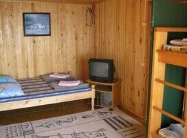 Щитовые утепленные домики, База отдыха Триозерье Восточного порта, Бухта Триозерье