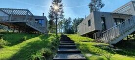SILVER HOUSE Локация КП "ЧЕРНИЧНОЕ", Коттеджный комплекс Черничный склон, Приозерский район