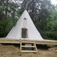 Кувакса (Типи) Romantic, Глэмпинг Папоротник, Лахденпохский район