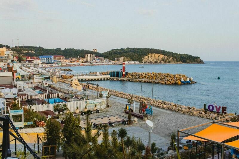 Пляж | Русское море, Краснодарский край
