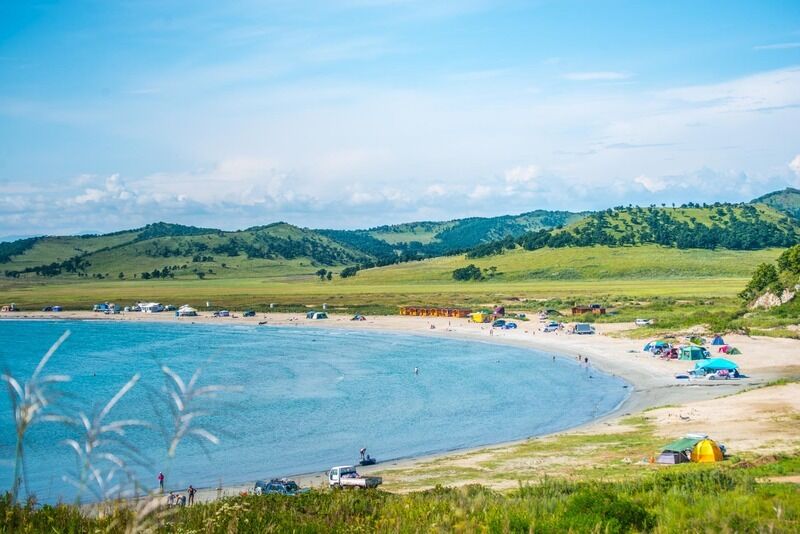 Палаточный городок | Алеут, Приморский край
