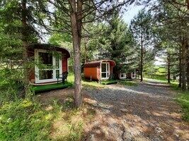 Домик кубо-бочка 3-местный семейный, Кемпинг GreenCamping, Полазна