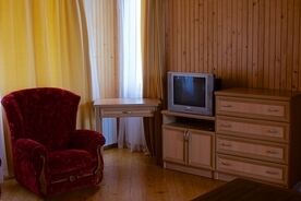 Деревянный сруб, Пансионат Солнечный берег, Саки