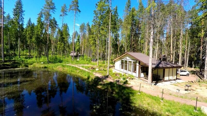 База отдыха Ильичево, Ленинградская область, Выборгский район поселок Рощино Ильичево поселок Огоньки