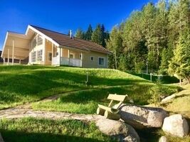 Коттедж СПОКОЙСТВИЕ с 4 спальнями, сауной и камином, Клуб отдыха Русская красавица, Выборгский район