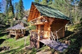 Дом Чердак, База отдыха Баба Яга, село Артыбаш