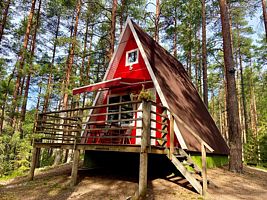Коттедж с террасой на озеро Номера домов: 1 - 5, Гринвальд Парк Скандинавия, Выборгский район