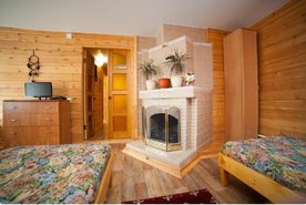 Двухместный номер Standard beachfront 2 отдельные кровати, Гостевой дом Русский дом, поселок Листвянка