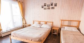 Четырёхместный номер Standard с красивым видом из окна, База отдыха Вепсский Хутор, Прионежский район