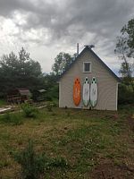 Домик-баня, База отдыха Ильменский глинт, Ретлё