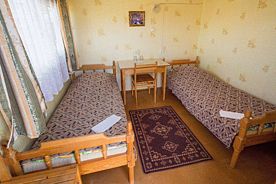 Двухместный номер «Эконом», База отдыха Байкальская радуга, деревня Куркут