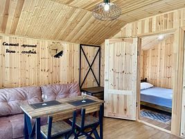 Эко-домик Премиум с 2 комнатами, Гостевой дом Атам, Архыз