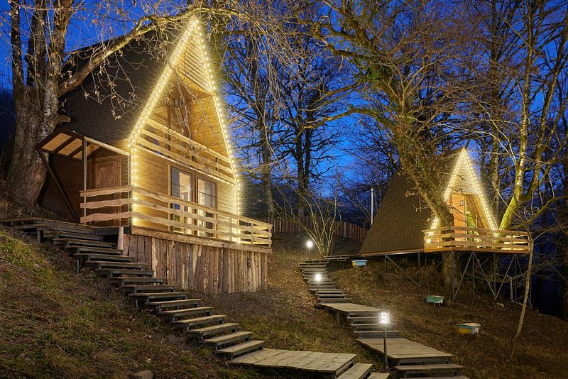 HILLS1200. Резиденция. Глэмпинг.Бани., Краснодарский край: фото 2