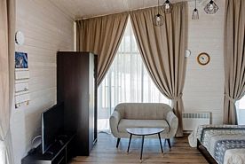 Двухместный коттедж Standard двуспальная кровать, Логи Апарт, Кингисеппский район