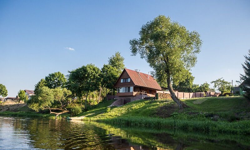 Дом рыбака У Григорьевича, Могилёвская область, Красное