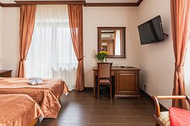 Двухместный номер Grand с балконом и с видом на горы 2 отдельные кровати, Гостевой дом Христофор, Красная поляна