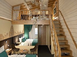 Номер Comfort, Загородный клуб Горки Гольф Курорт, Ломоносовский район