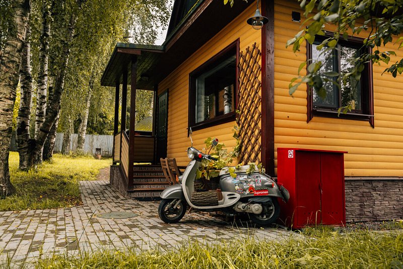 Частный дом Holiday Home in Roschino, Ленинградская область, поселок Рощино Зеленогорск Ильичево Выборг поселок Молодежное Курортный район