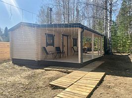 Бунгало с видом на сад, Экопарк Dreamhouse Village, Верхняя Пышма
