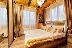 С купелью на дровах Дом Deluxe с красивым видом из окна, Глэмпинг Просто Эко, Клинский район