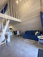 Дом A-frame с чаном (белый), Загородный клуб По Щучьему Велению Белый домик A-frame с чаном, Новоусманский район