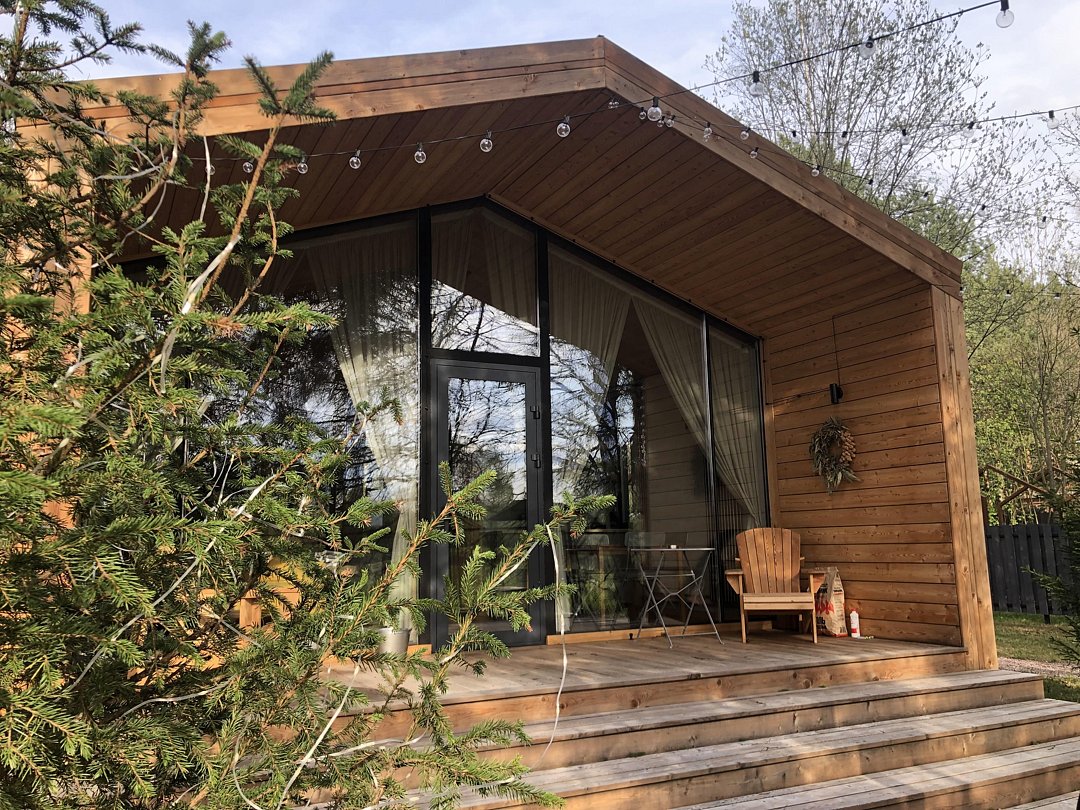 Глэмпинг The Dacha, Московская область, Домодедово Домодедово Подольский район Домодедовский район поселок санатория Подмосковье