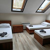 Трёхместный номер Standard Мансарда с видом на горы, Гостевой дом Гостевой дом 2050, Терскол