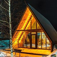 Дом A-frame, Глэмпинг Crealife, Великоустюгский район