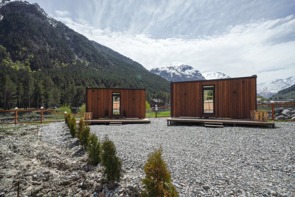 Шале Alpina house, Республика Кабардино-Балкария, Тегенекли Терскол Эльбрус Эльбрусский район Поляна Азау Байдаево