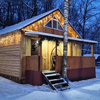 Дом VIP 1, База отдыха Лес и Озеро , село Кандрыкуль