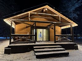 Коттедж «Сампо», База отдыха Вилла Ранду, деревня Инжунаволок
