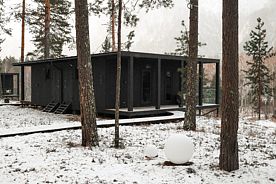 Вилла с панорамными окнами, База отдыха Pinewood Resort & Spa, Усть-Муны
