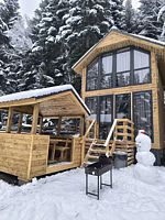 Барнхаус, База отдыха Greenhouse 1599, Архыз