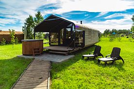 Симпл с 1 спальней и купелью, Гостевая деревня Holiday Village Pereslavl , Переславль-Залесский