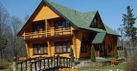 Коттедж с 4 комнатами с балконом и с красивым видом из окна, Эко-комплекс СДЛ, Орша