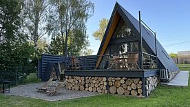 Семейный коттедж Мансарда с красивым видом из окна, Глэмпинг на Березовой, Козельск