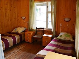 Двухместные апартаменты с красивым видом из окна 2 отдельные кровати, База отдыха Стерж, Осташковский район