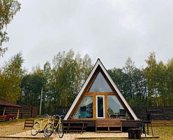 Двухместный номер Standard двуспальная кровать, Коттедж Volna Camp (Волна Кемп), Лунево
