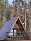 Треугольный Афрейм для 2-4 чел Комфорт+, Глэмпинг KLEVER HOUSE - Клеверная бухта, Поляны