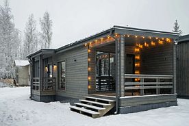 Двухместный коттедж с красивым видом из окна двуспальная кровать, Гостевой дом The Datcha в Деревне Светлое, Светлое
