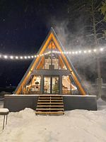 Четырёхместное шале Стандарт, Глэмпинг Лесные огни, Костино