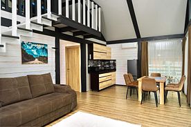 Коттедж 6-местный №2, 12 соток, Коттеджный комплекс Альпинс residence, Чепош