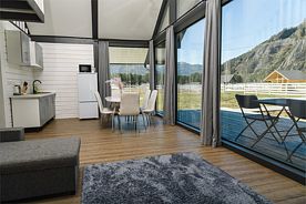 Коттедж 6-местный №29, 15 соток, Коттеджный комплекс Альпинс residence, Чепош