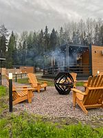 Коттедж с двумя спальнями, База отдыха Opushka house Александровское оз., Красная Долина