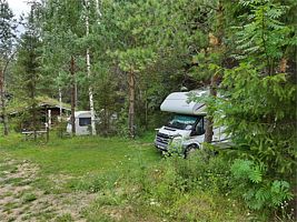 Парковочное место под автодом+проживание, Кемпинг GreenCamping, Полазна