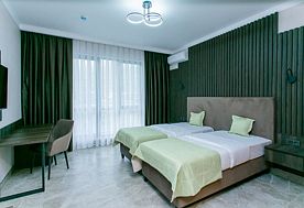 1-мест. (разм. в 2-мест.) комфорт TWIN (вид на море), База отдыха Бухта Мечты, Гагра