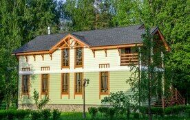 Коттедж "Лондон", База отдыха Европа в Шапках, Тосненский район