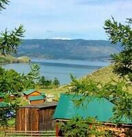 Новый 3-х, 4-х местный дом, База отдыха Русь-Мандархан, Иркутский район