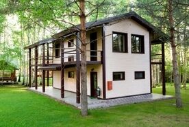 Коттедж "Японский", Дом отдыха Дивный Мир Хижина, деревня Бараново