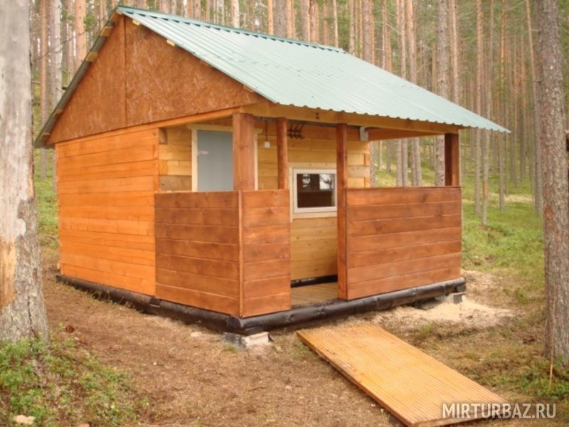 Лесная изба на оз. Ровкульское, Республика Карелия: фото 2